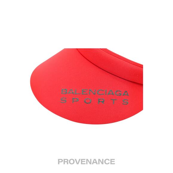 ? Balenciaga Sports Visor - Red green main image 6